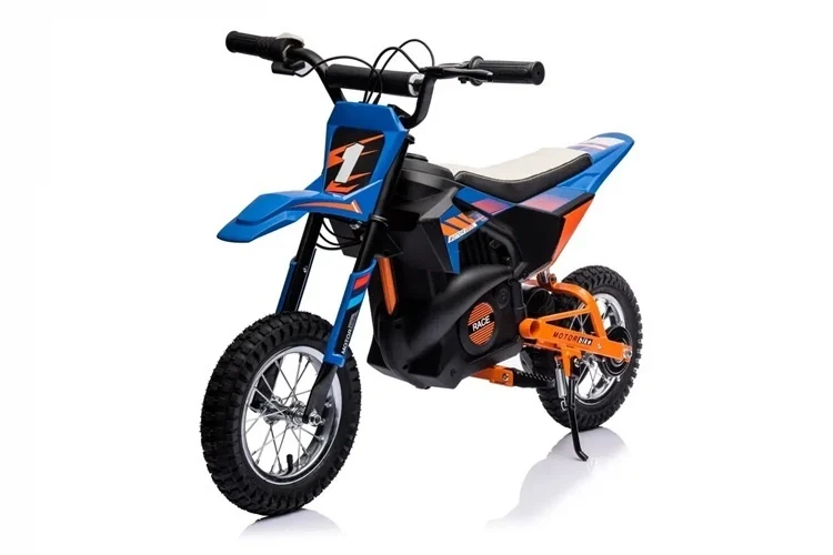 Elektrisk Crossbike för Barn 24V 250W – Blå/Orange