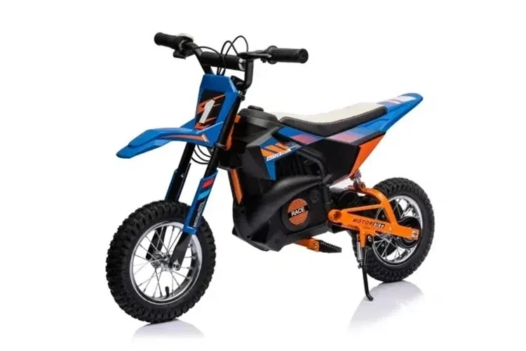 Elektrisk Crossbike för Barn 24V 250W – Blå/Orange - 6