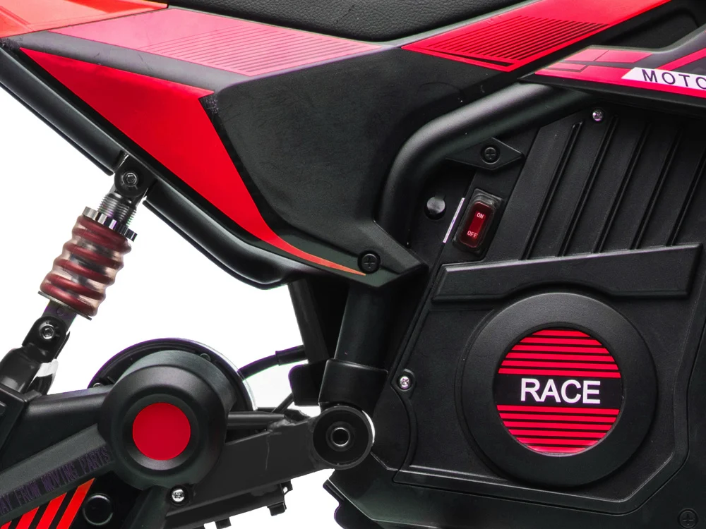 Elektrisk Crossbike för Barn 24V 250W – Röd - 12