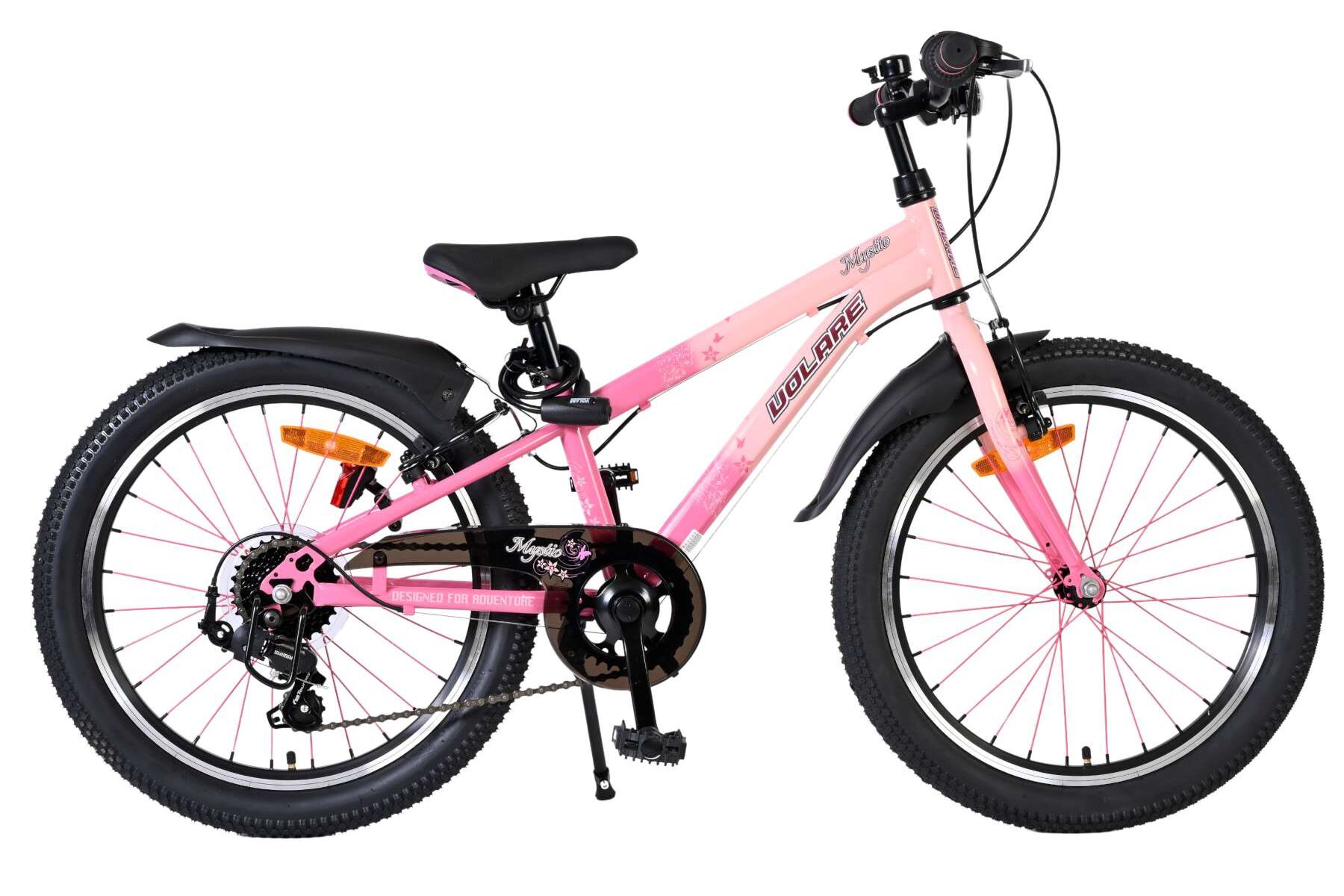 Barncykel Volare Mystic 20 tum – 7 växlar Rosa för barn 6–8 år - 11