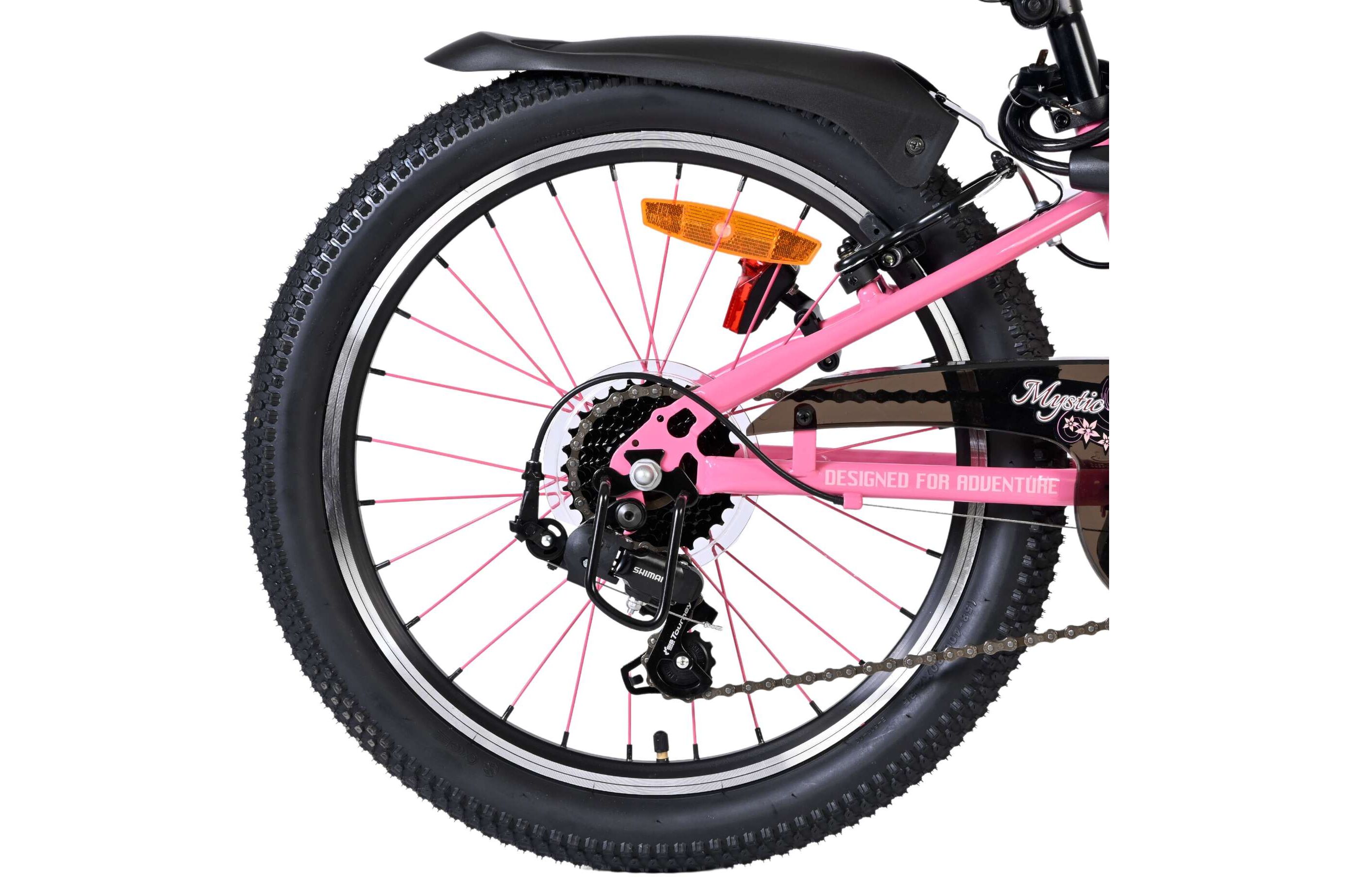Barncykel Volare Mystic 20 tum – 7 växlar Rosa för barn 6–8 år - 4