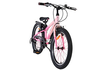 Barncykel Volare Mystic 20 tum – 7 växlar Rosa för barn 6–8 år