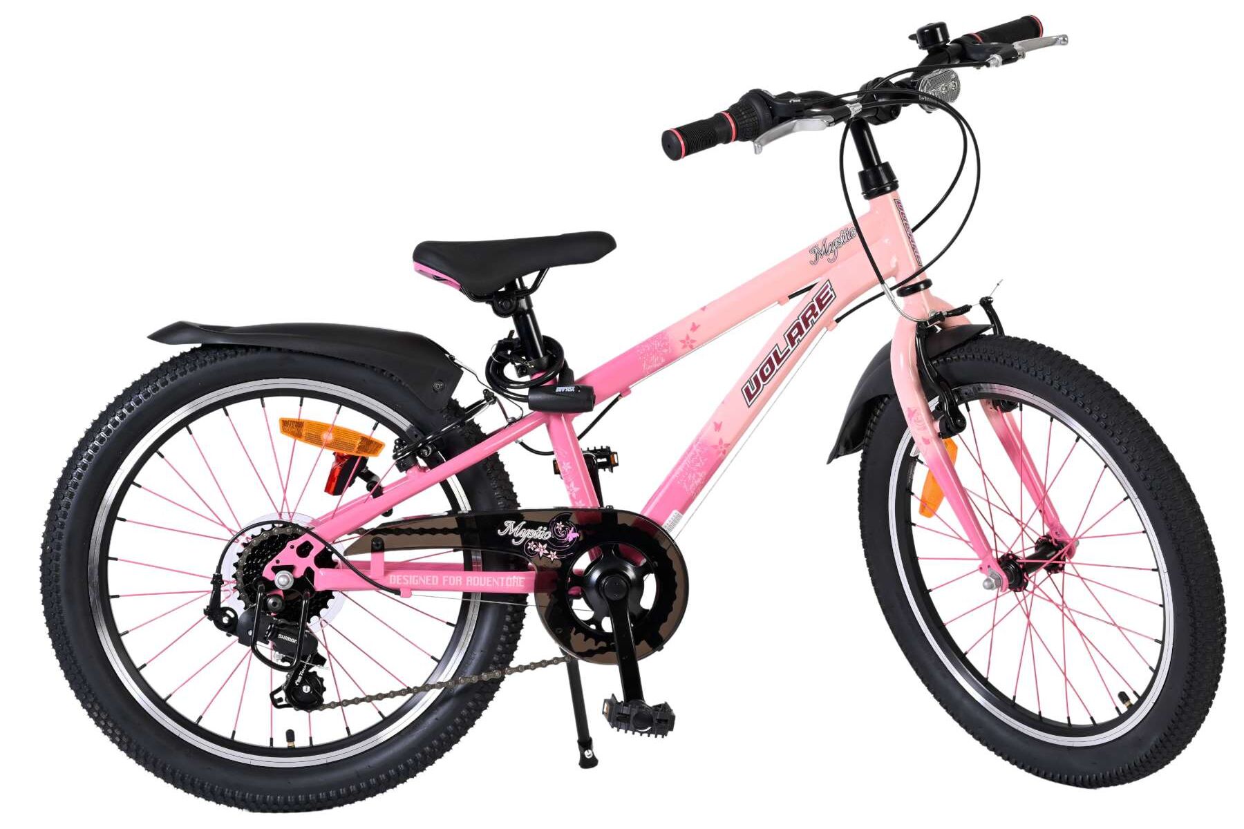 Barncykel Volare Mystic 20 tum – 7 växlar Rosa för barn 6–8 år - 10