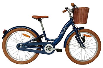 Barncykel Volare Ashley 20 tum – 3 Växlar Blå för barn 6–8 år