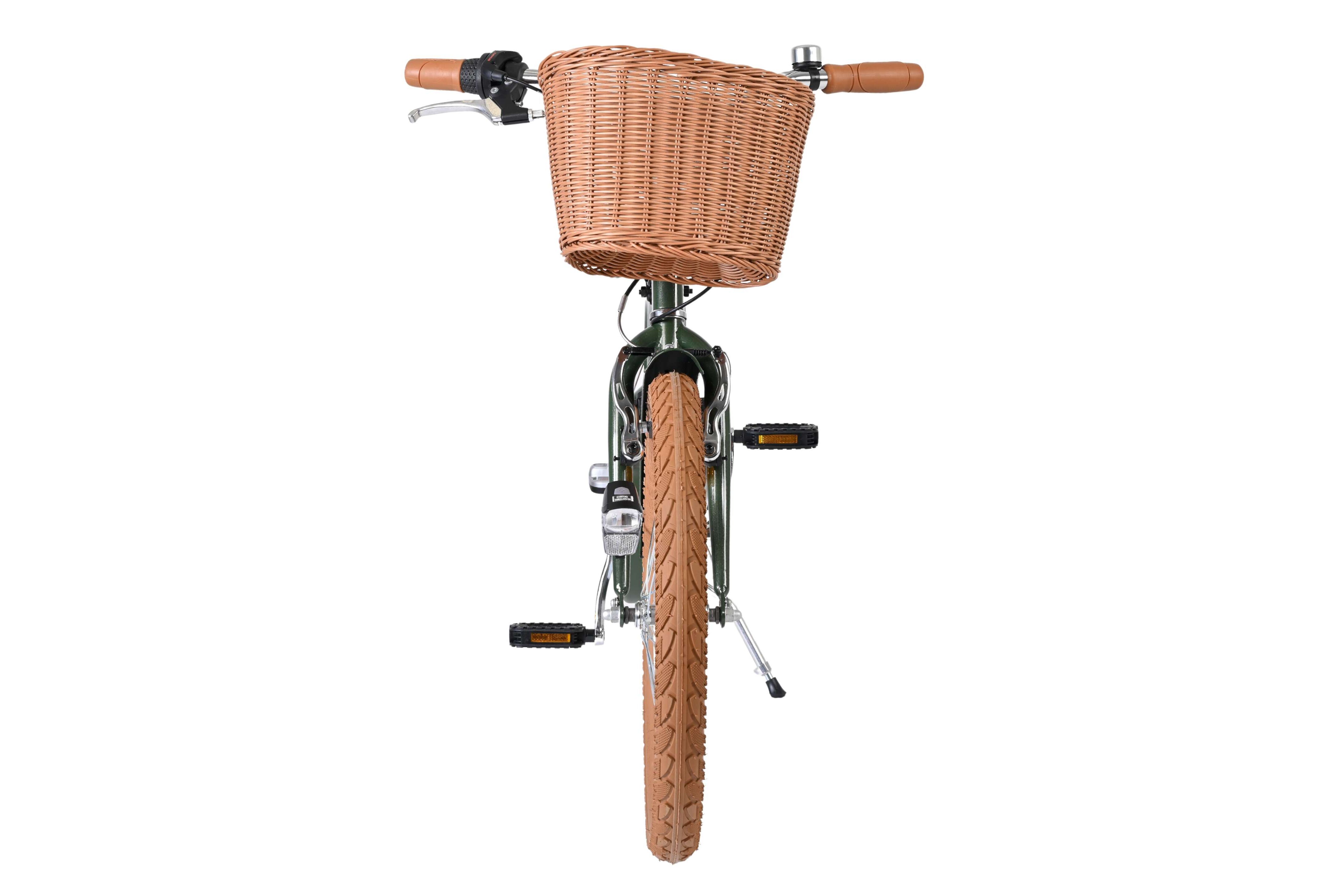 Barncykel Volare Ashley 20 tum – 3 Växlar Grön för barn 6–8 år - 7