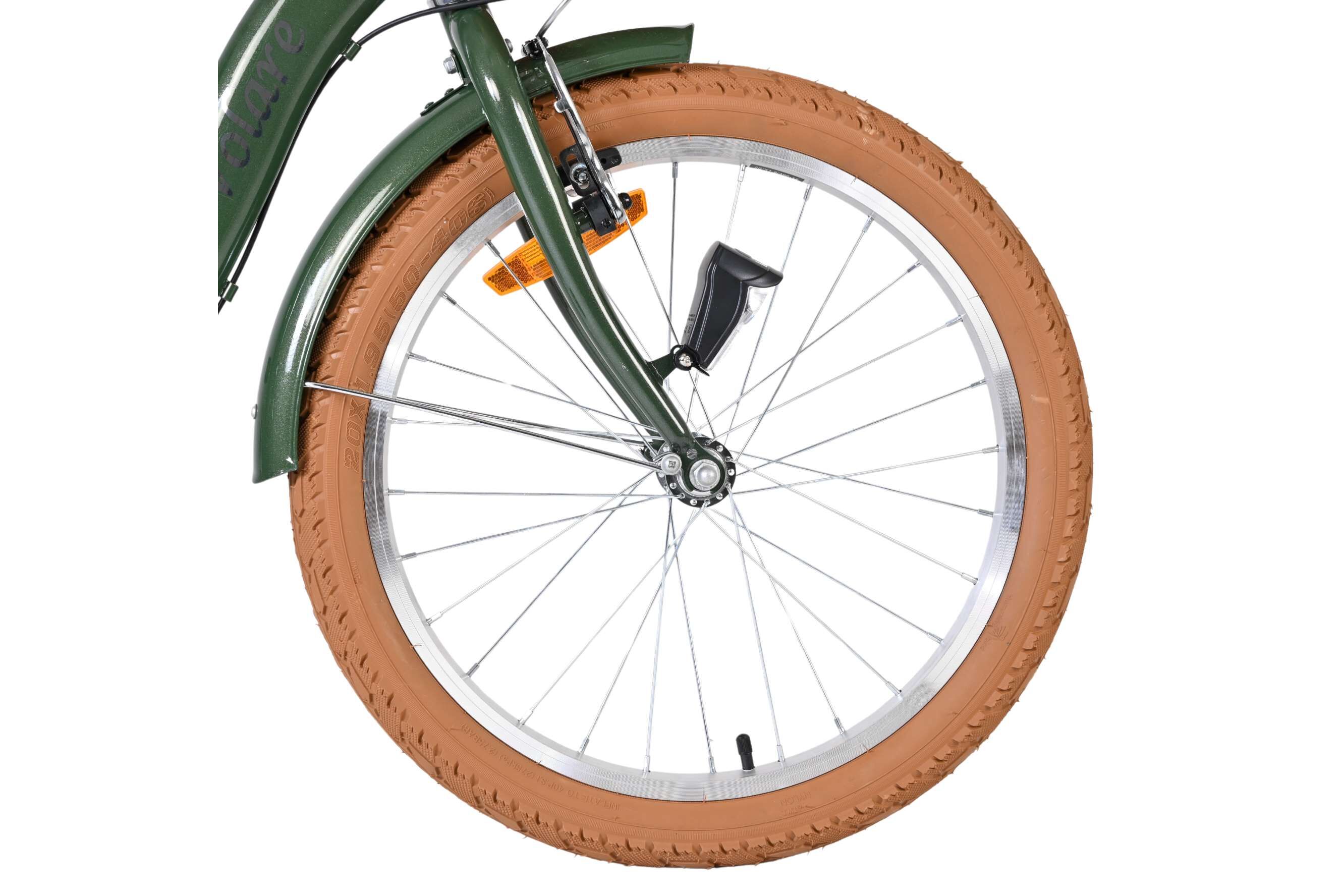 Barncykel Volare Ashley 20 tum – 3 Växlar Grön för barn 6–8 år - 3