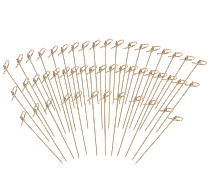 Bamboo picks - Mini-pinnar för mat 50-pack
