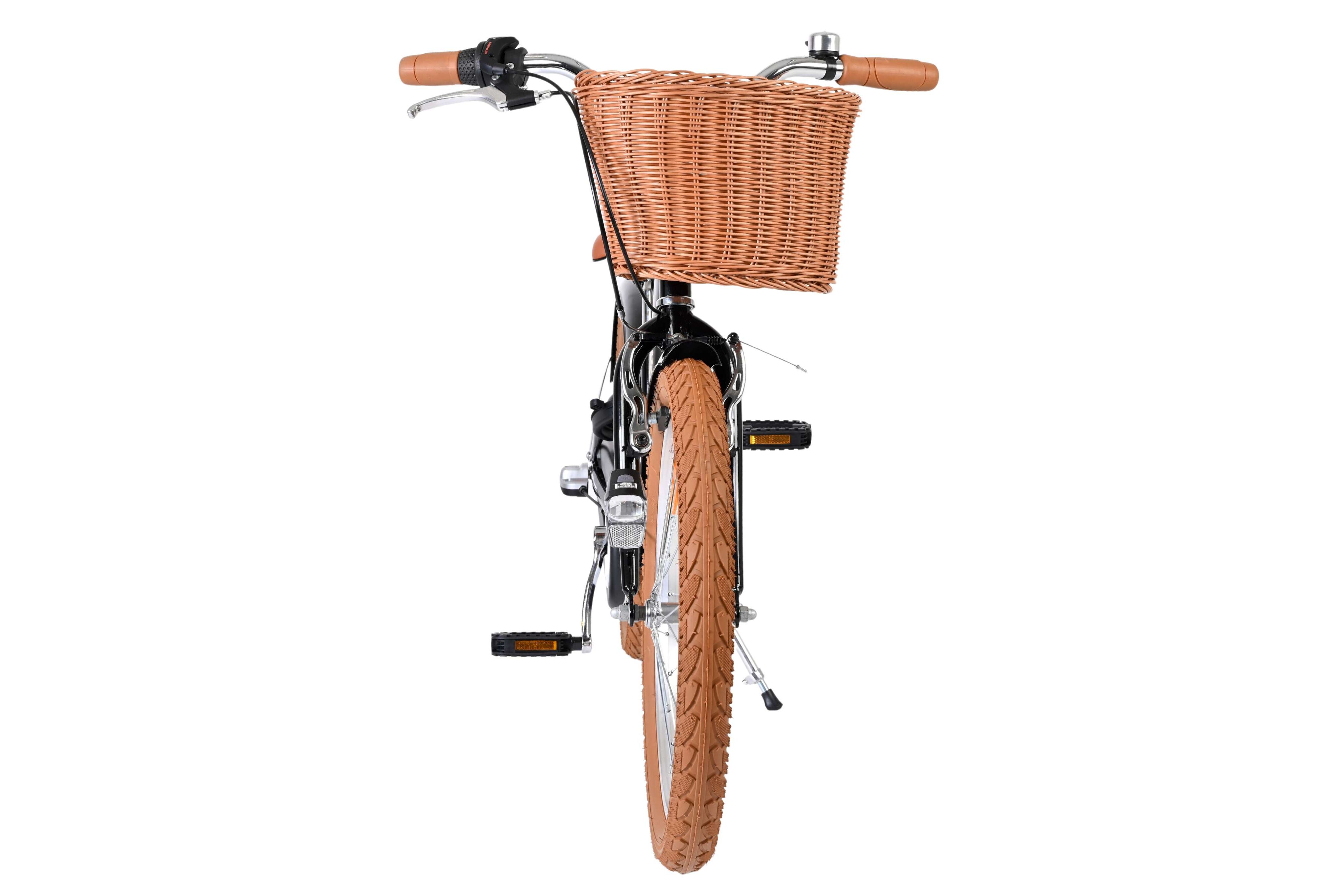Barncykel Volare Ashley 20 tum – 3 Växlar Svart för barn 6–8 år - 3