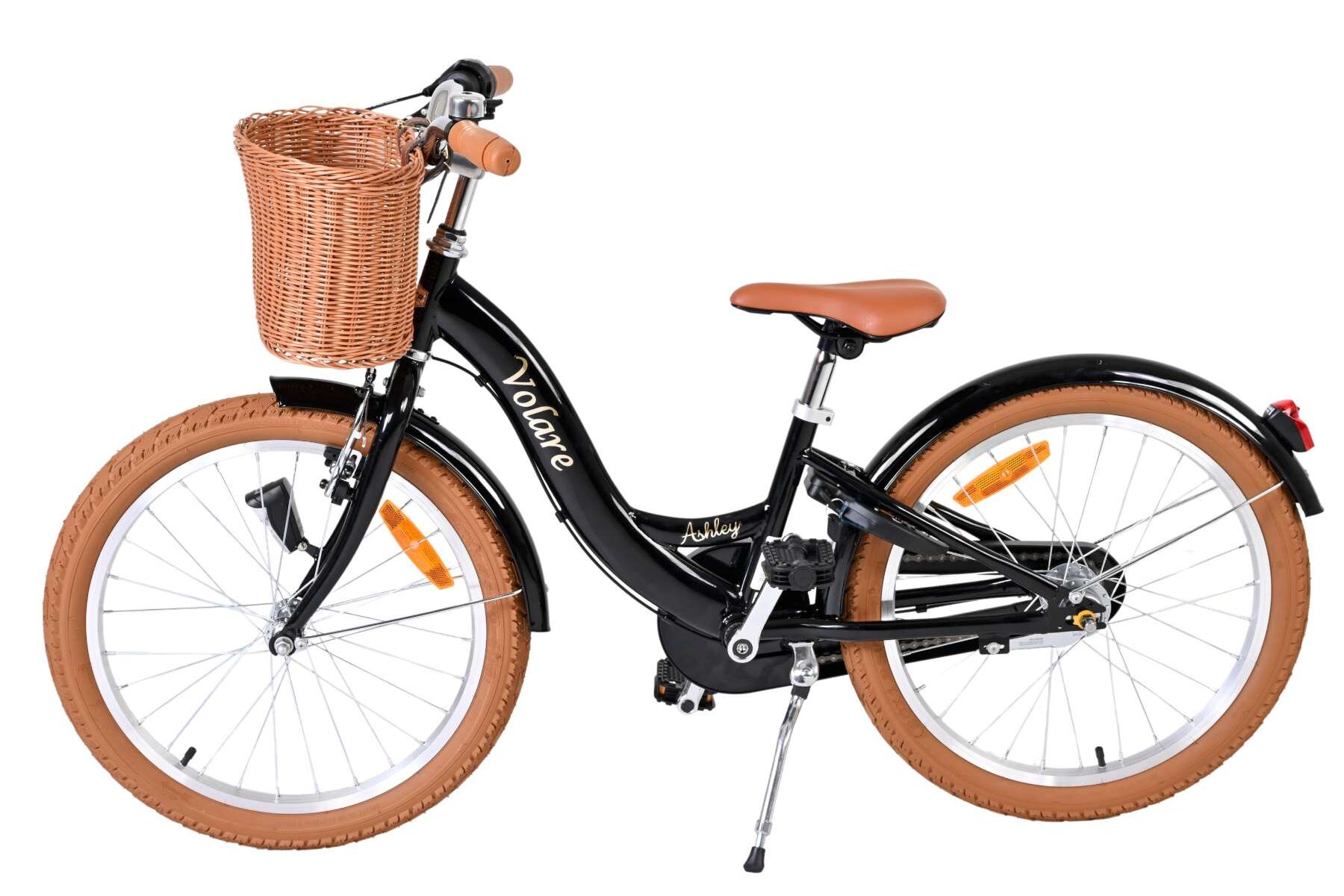 Barncykel Volare Ashley 20 tum – 3 Växlar Svart för barn 6–8 år - 8