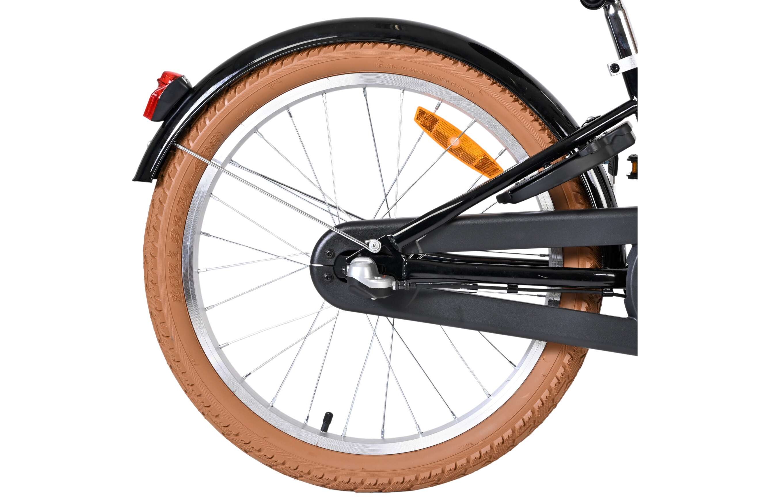 Barncykel Volare Ashley 20 tum – 3 Växlar Svart för barn 6–8 år - 10
