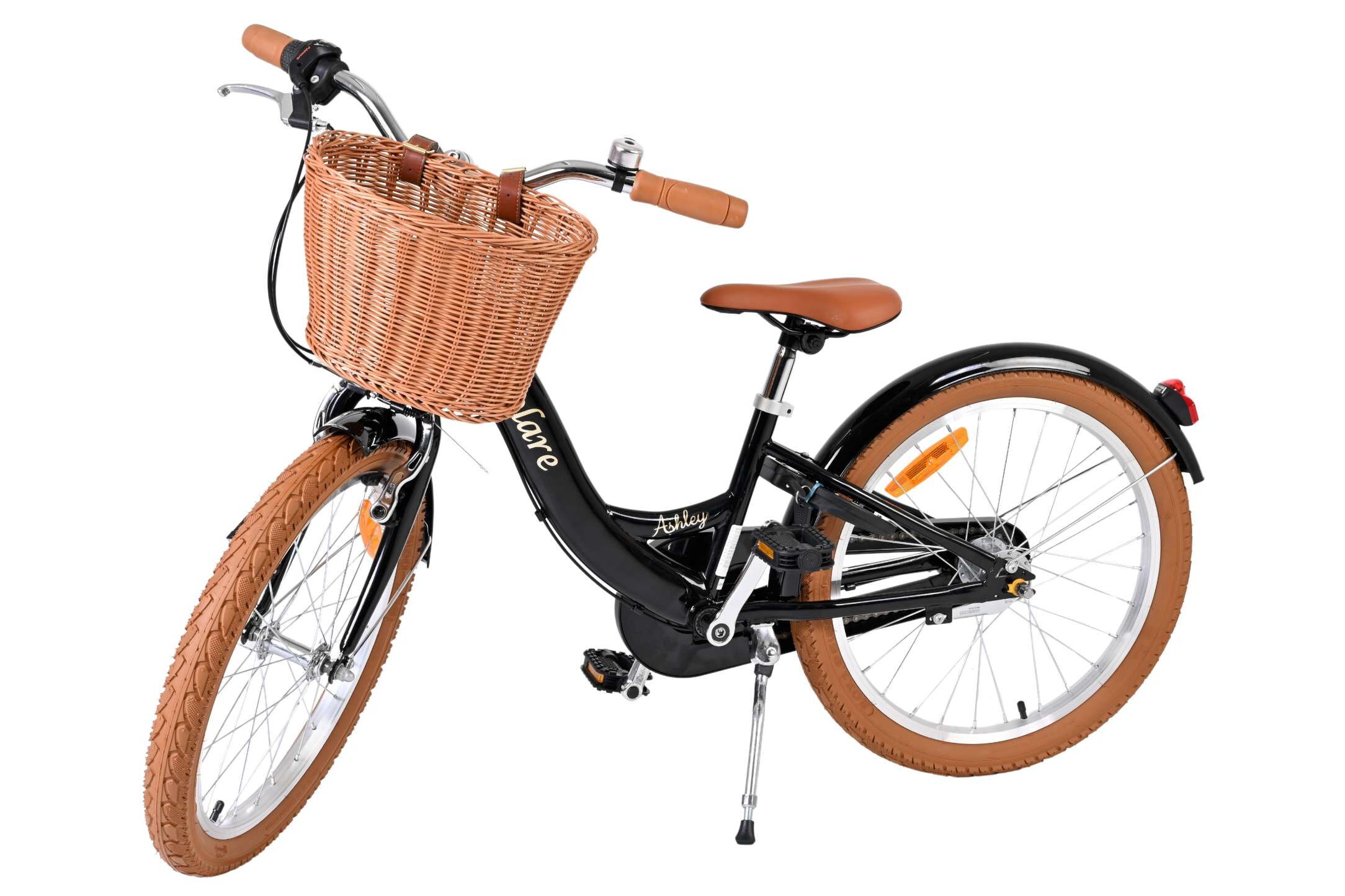 Barncykel Volare Ashley 20 tum – 3 Växlar Svart för barn 6–8 år - 4
