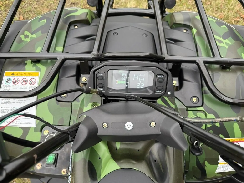 Bernards Elektriska ATV, 32KW, Lithium batteri, Camo färg - 7