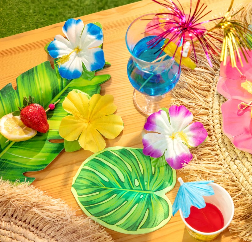 Servetter - Aloha blad - 2