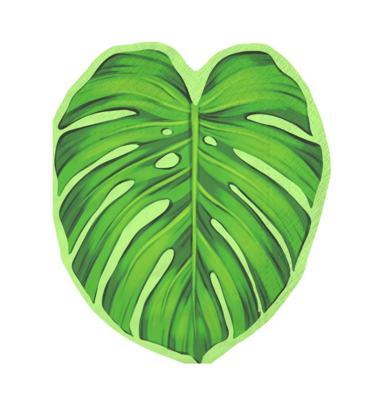 Servetter - Aloha blad