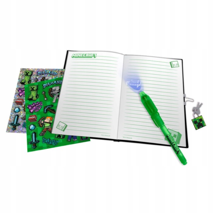 Minecraft Dagbok med magisk penna - 2