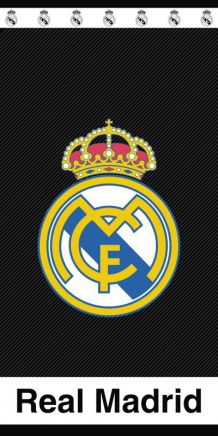 Real Madrid Handduk Svart