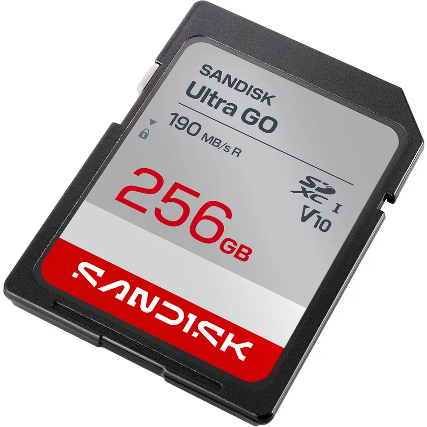 SD Ultra GO 256GB 190MB/s C10