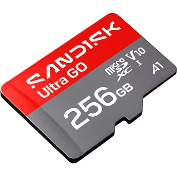 MicroSD Ultra GO 256GB 190MB/s