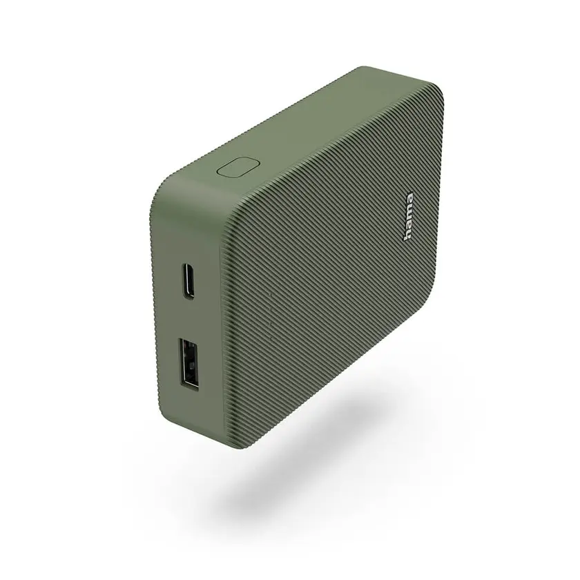 Powerbank 10000mAh USB-C+A Grö