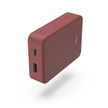 Powerbank 10000mAh USB-C+A Röd