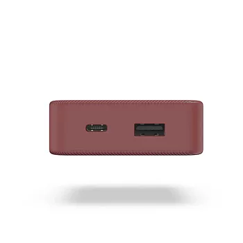 Powerbank 10000mAh USB-C+A Röd