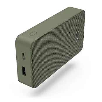 Powerbank 20000mAh USB-C+A Grö