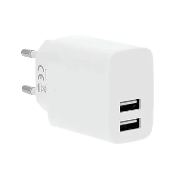 Laddare 2xUSB-A 3,4A