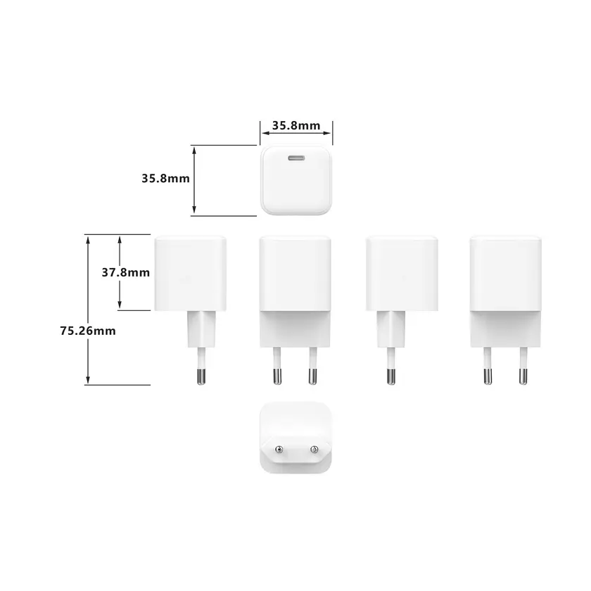 Laddare 1xUSB-C 45W GaN - 7