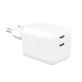 Laddare 2xUSB-C 65W GaN