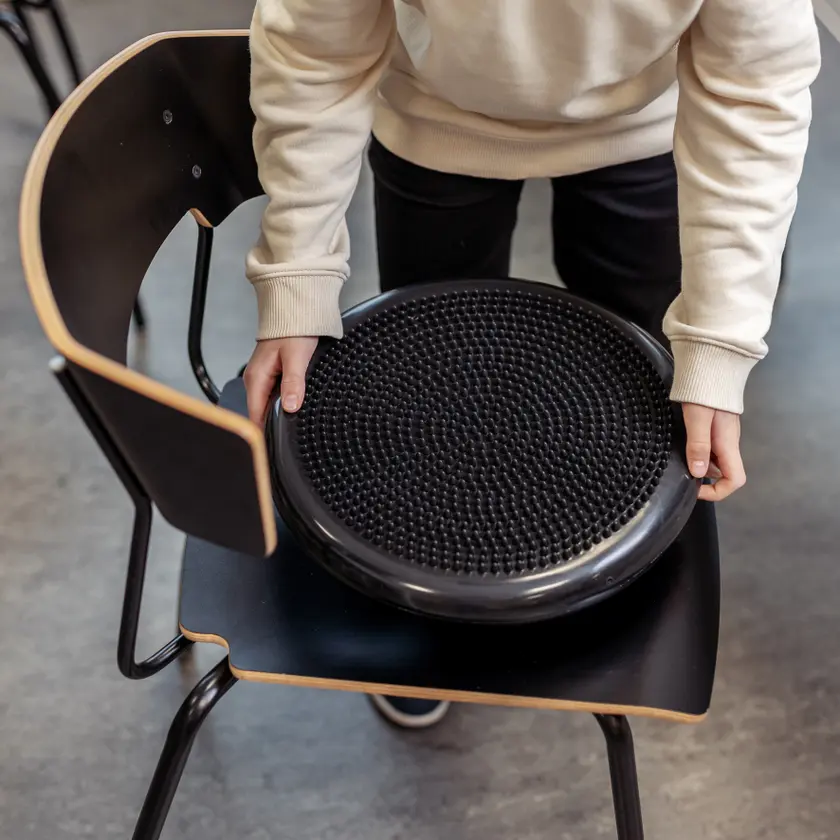 Balans-/Massagekudde Ø25cm Sv - 6