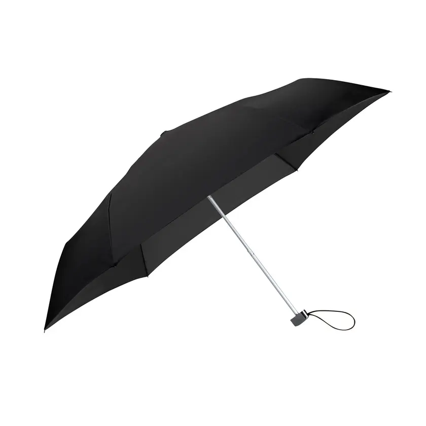 Paraply Flat 24cm Svart - 2