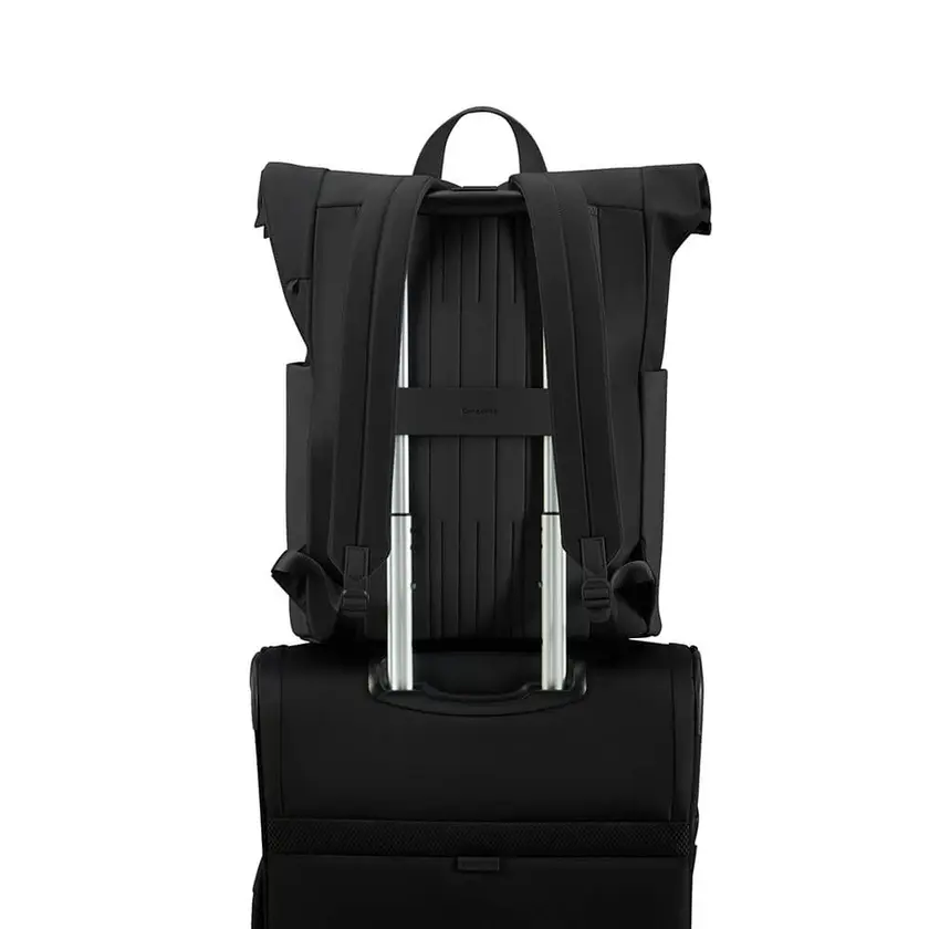 Ryggsäck Rolltop 15.6" Svart - 8
