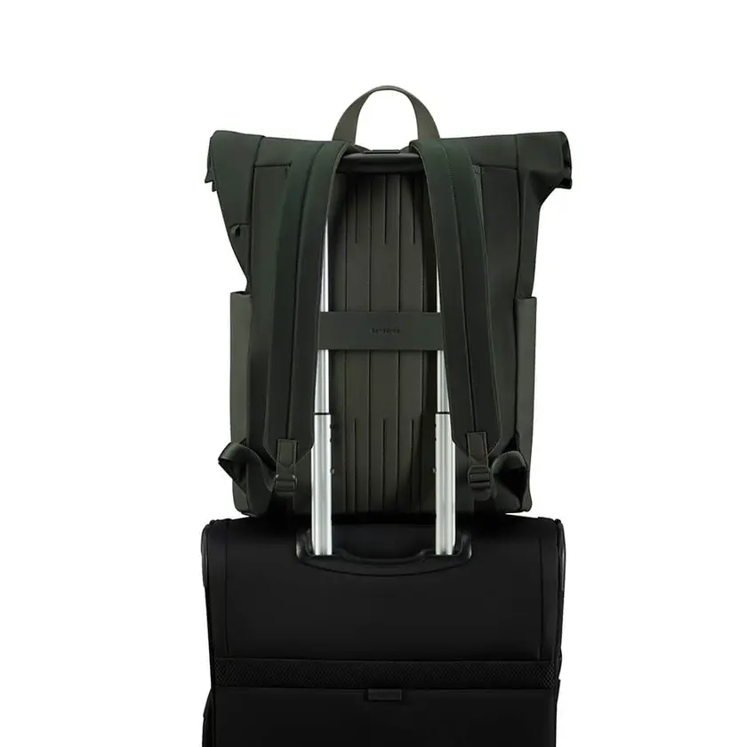 Ryggsäck Rolltop 15.6" Grön - 8