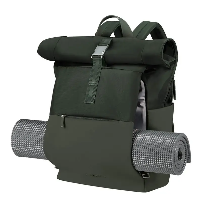Ryggsäck Rolltop 15.6" Grön - 6