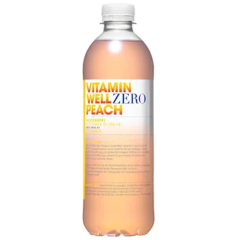 Vitamin Well Zero Peach 500ml