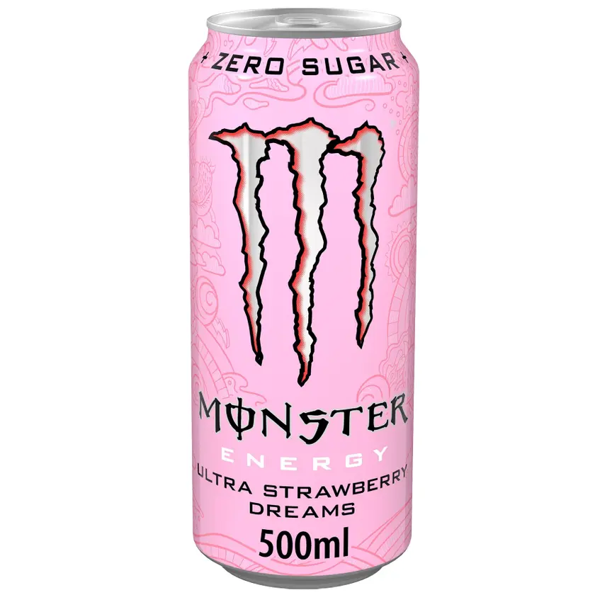 Monster Energy Strawb 24x50cl