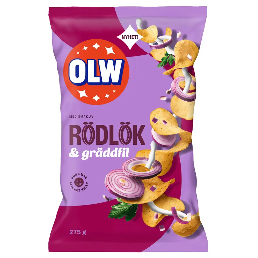 OLW Rödlök & Gräddfil 275gx15s