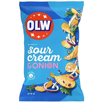 Chips Sourcream &Onion 275gx18