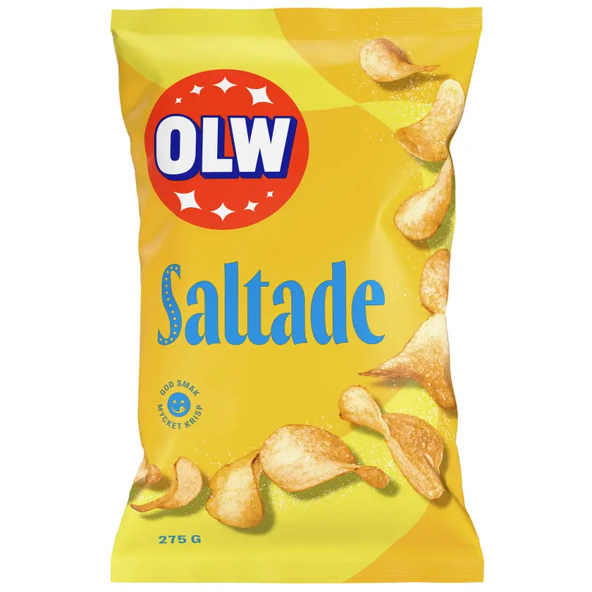 OLW Chips Saltade 275gx15st