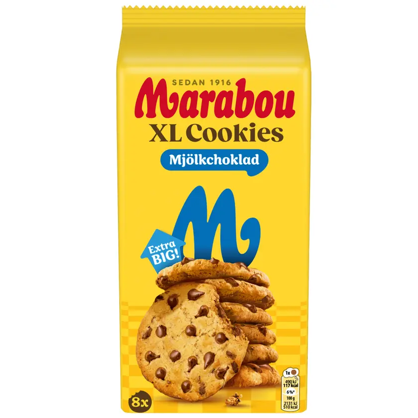 Marabou Cookies Mjölkc184gx10