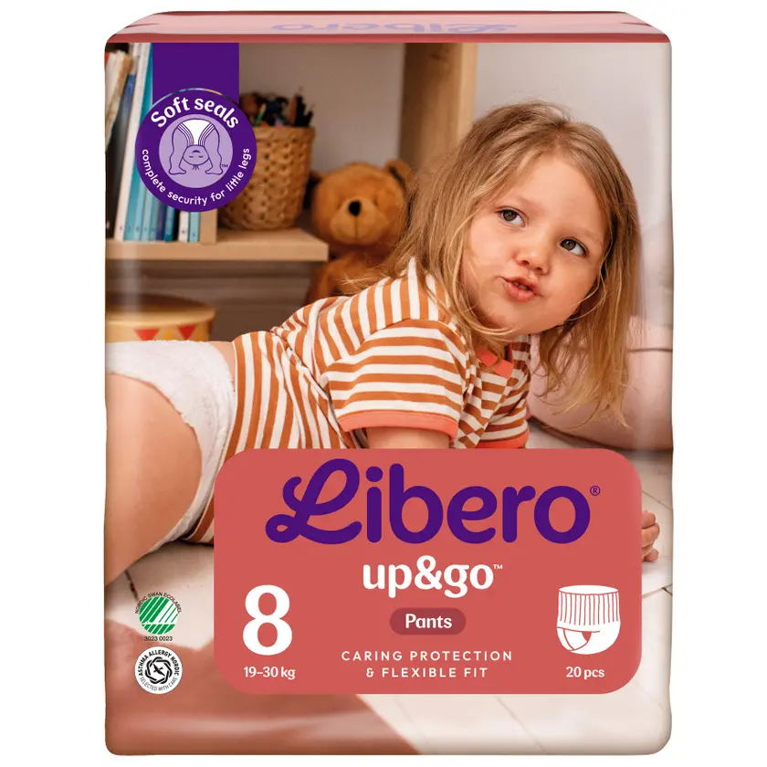 Blöjor Up&Go 8, 19-30kg 20/fp