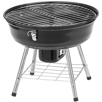 Kolgrill Portabel Ø38cm Grå