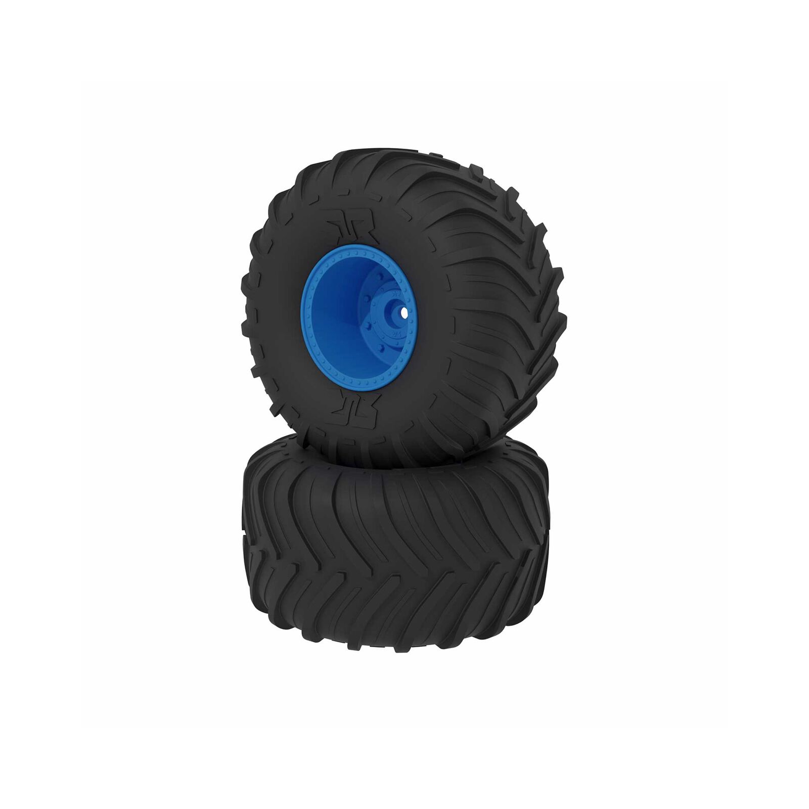 Arrma ARA-2530 dBoots Chevron MT Tire Set Glued Blue