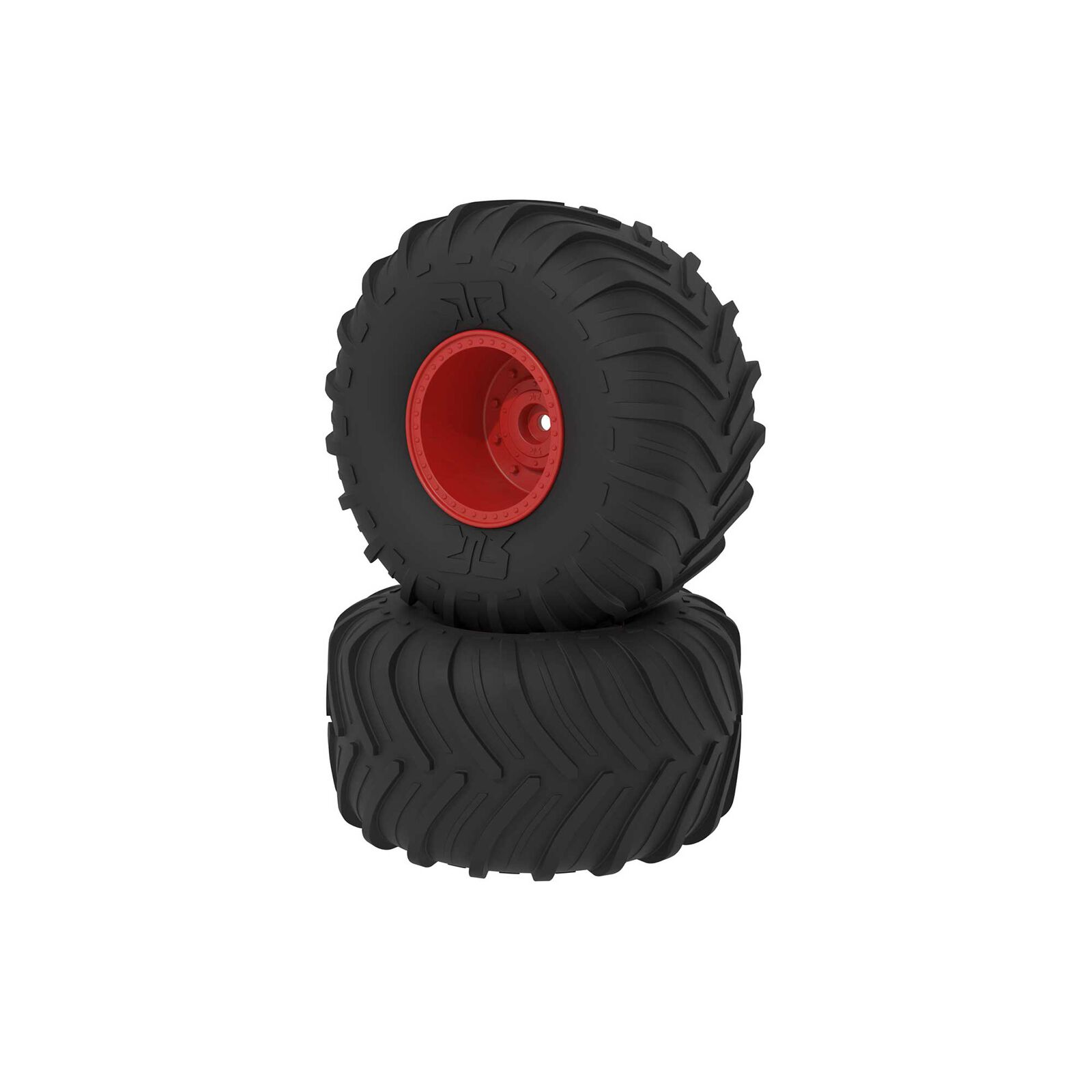 Arrma ARA-2534 dBoots Chevron MT Tire Set Glued Red