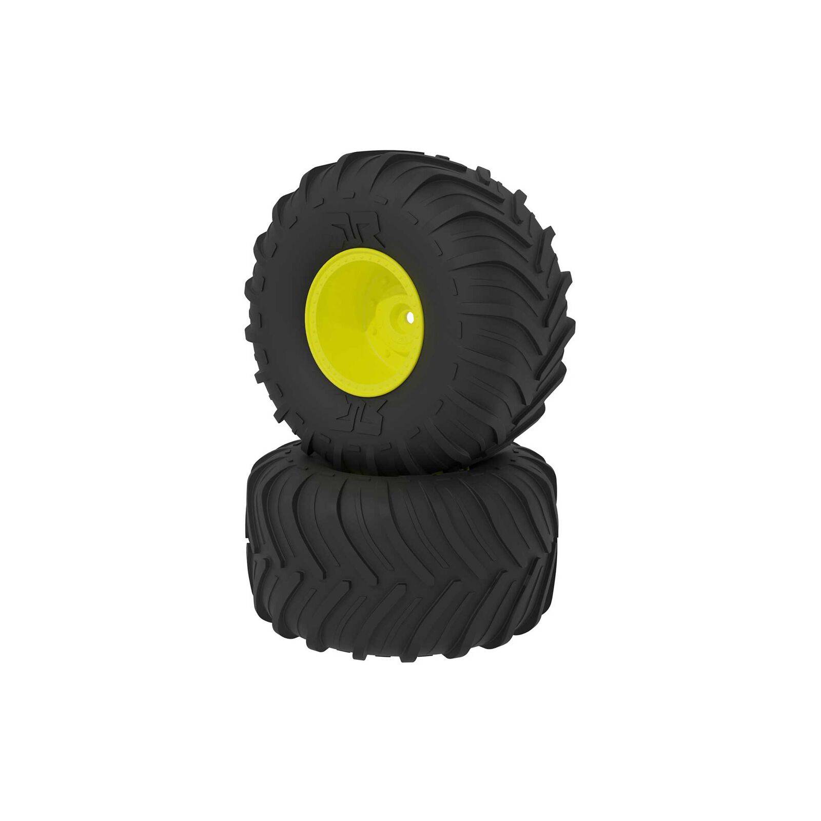 Arrma ARA-2536 dBoots Chevron MT Tire Set Glued Yellow
