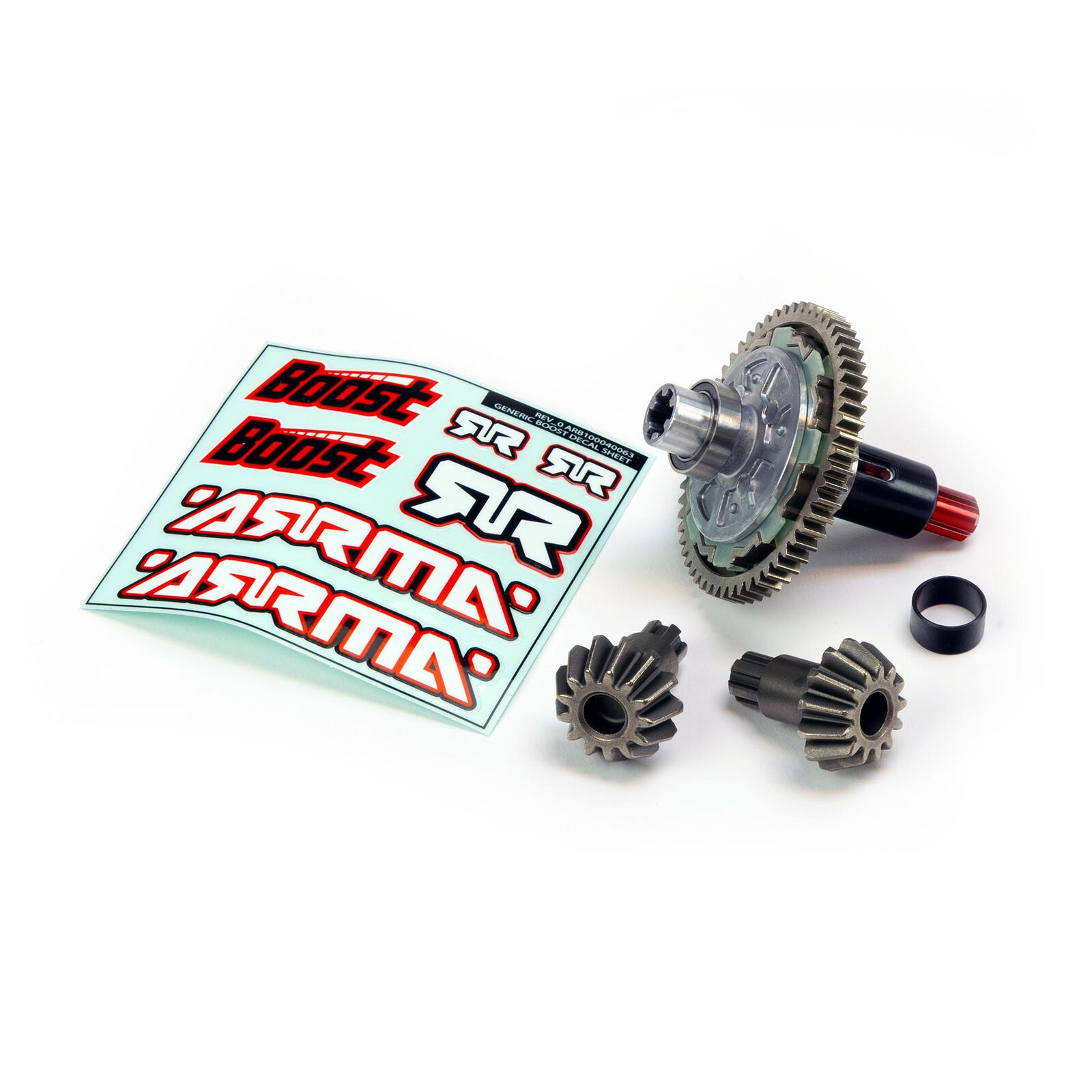 Arrma ARA210006 Metal Slipper & Input Gears Upgrade Set: BOOST BOX