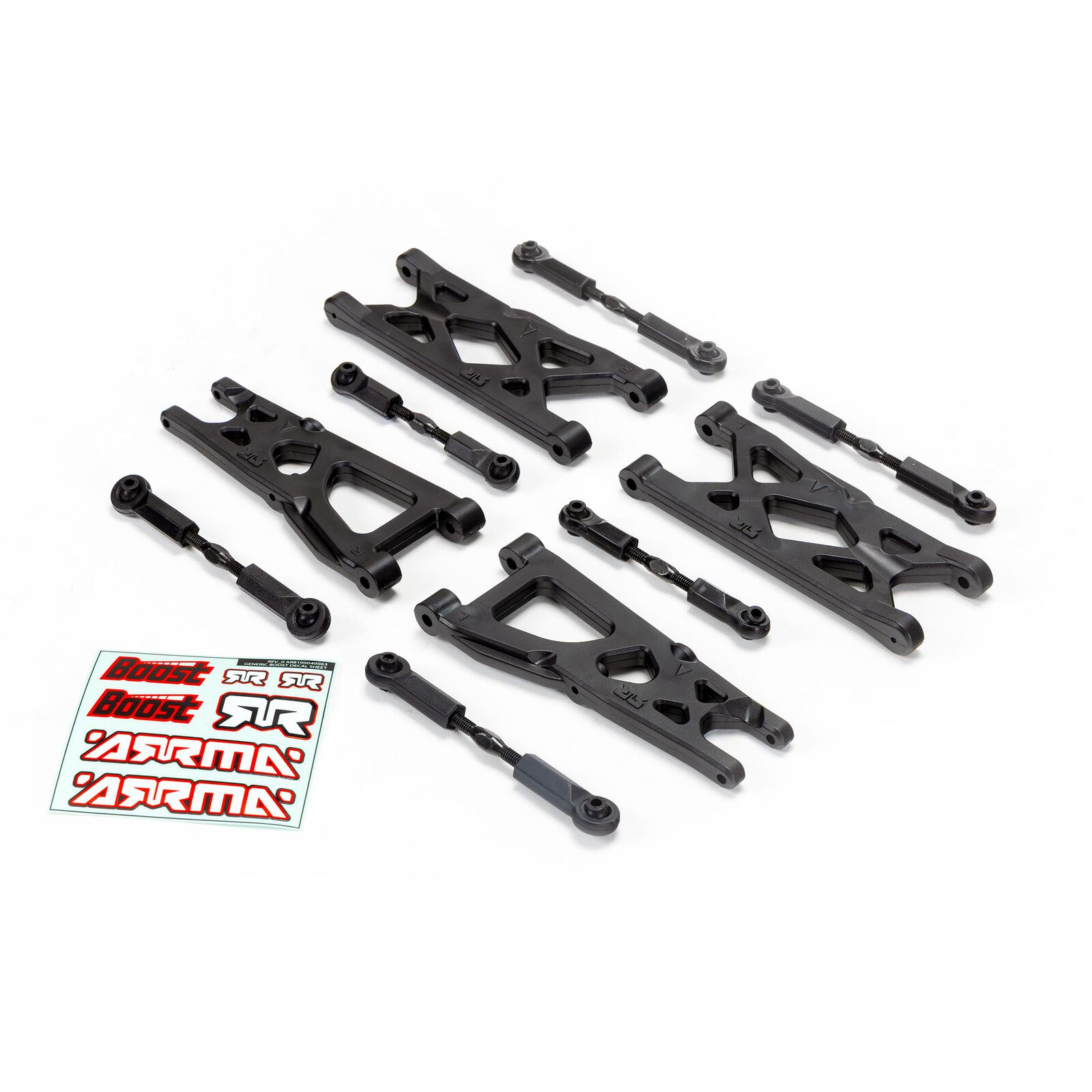 Arrma ARA230008 Wide Track Arm Upgrade Set: BOOST BOX