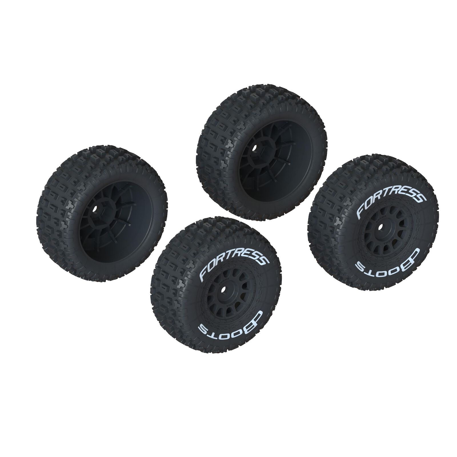 Arrma ARA550117 dBoots 'FORTRESS' Tire Set Glued Option (2 Pairs)