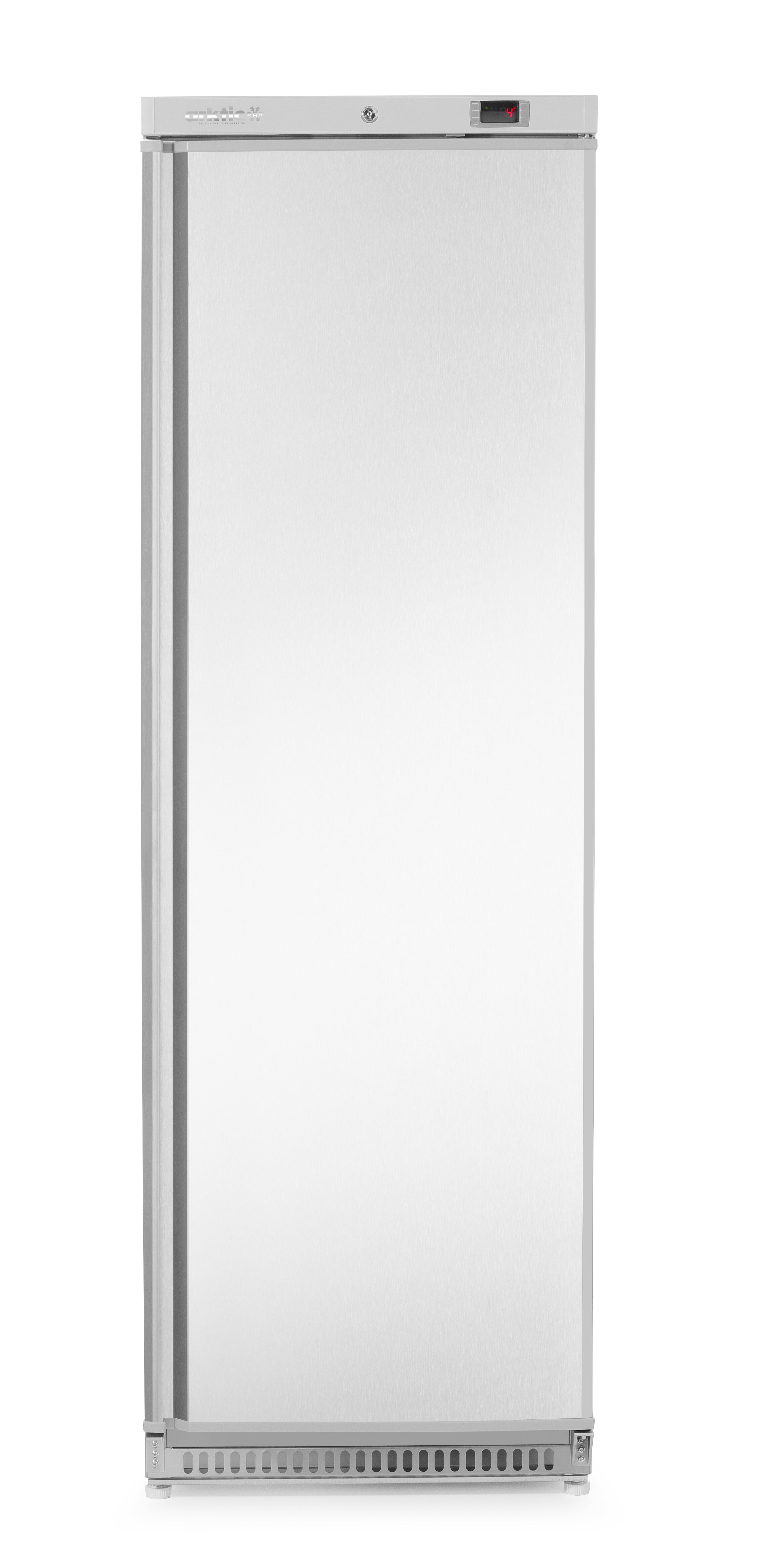 Budget Line stainless steel refrigerator 400L