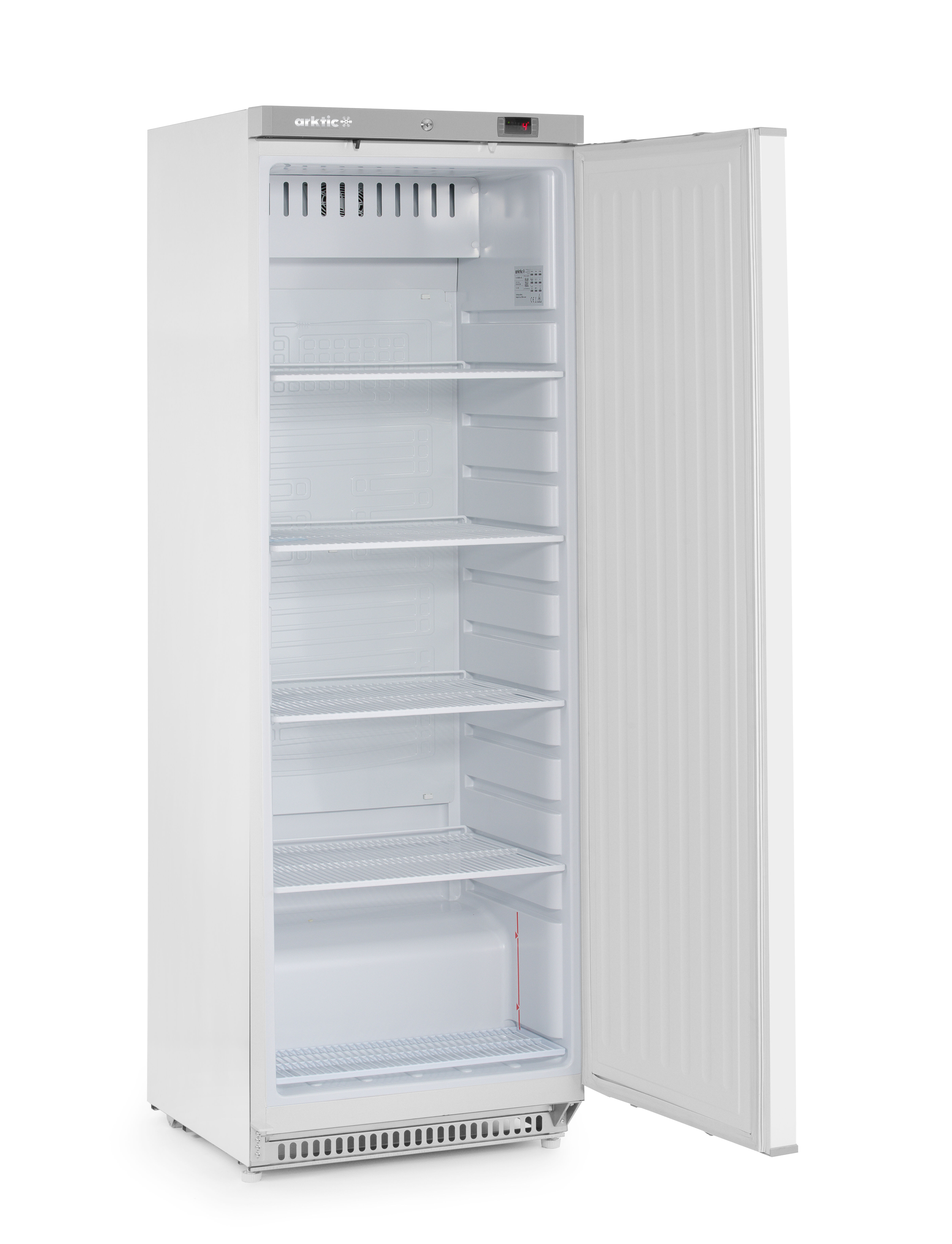 Budget Line stainless steel refrigerator 400L - 3